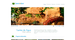 Desktop Screenshot of fuentedeagua.cl